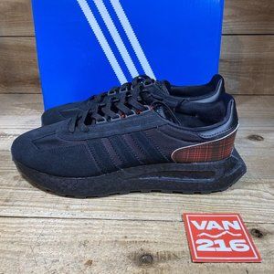 NEW: Adidas Originals Retropy E5 Casual Sneakers Black Vivid Red GZ4619